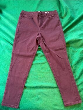Jessica Simpson Slim Skinny Jeans in Plum